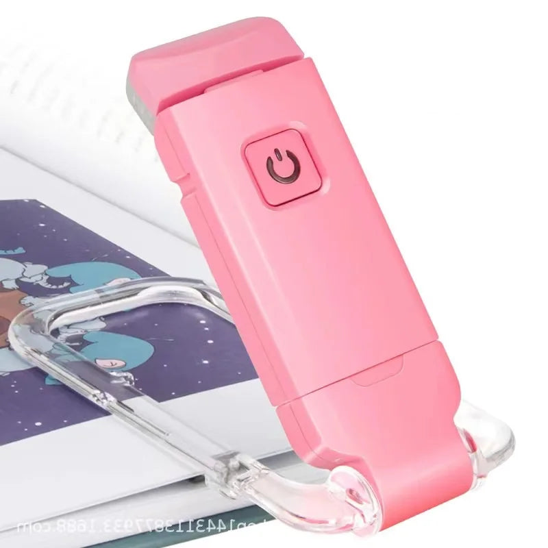 Luminara Scribe - Lampe pince rechargeable idéale pour la lecture de nuit, lumière douce et ciblée.
