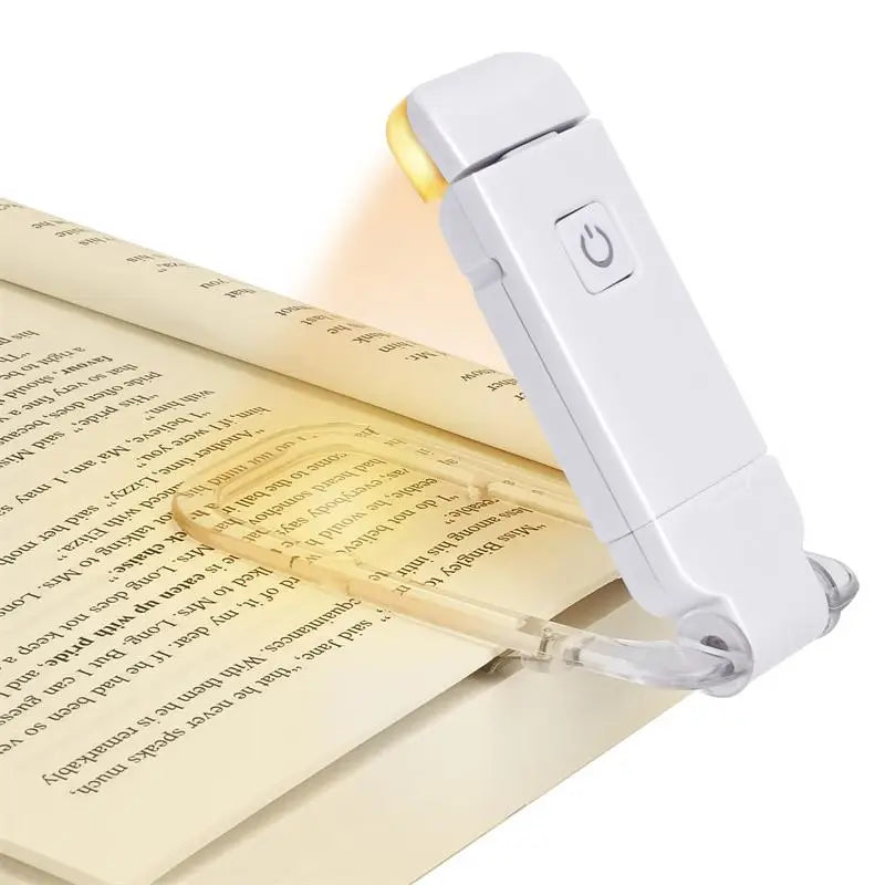 Luminara Scribe - Lampe pince rechargeable idéale pour la lecture de nuit, lumière douce et ciblée.